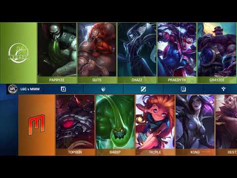 OPL 2019 - Split 1 Week 4 Game 7 - LGC vs. MMM