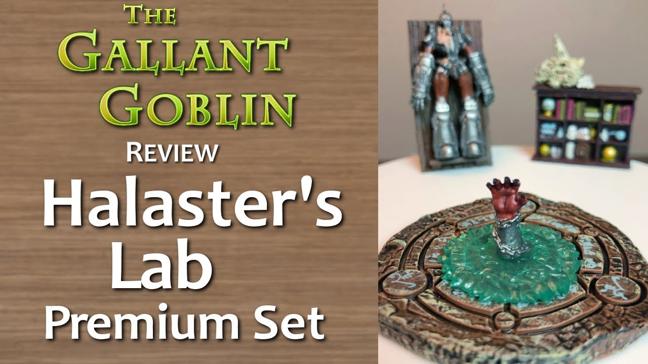 Halaster's Lab Premium Set - Dungeon of the Mad Mage - D&D Miniatures Icons of the Realms