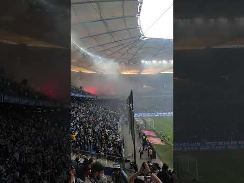 HSV - St. Pauli 21.04.23 Pyro Derby Hamburg