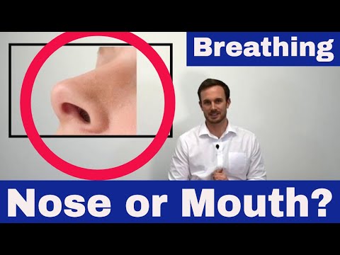 Should you breath through your nose or mouth? The Importance of Nasal Breathing