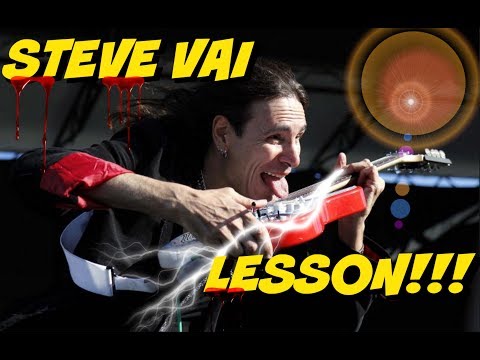 Steve Vai Guitar Lesson | Tapping Arpeggios!!!