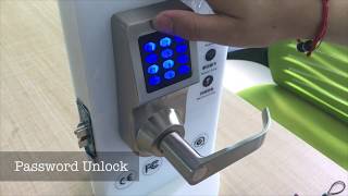 The Unlock Ways Of Omni RFID Card Keypad Digital Door Lock