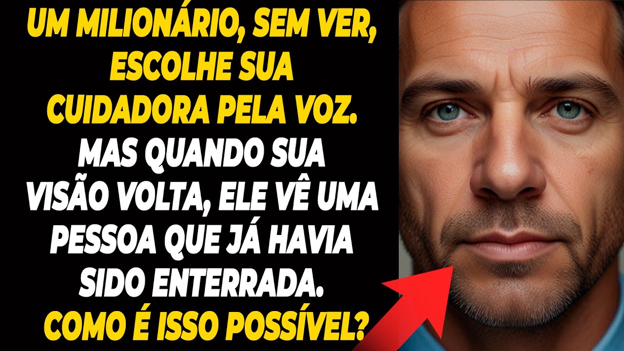 Milionário cego escolhe cuidadora pela voz… Mas ao tirar a venda, vê alguém que pensava estar morta