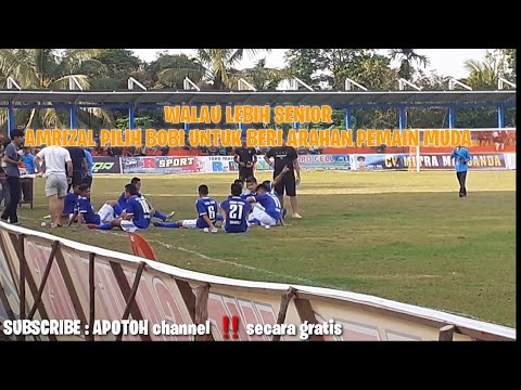 JEDA BABAK PERTAMA BANDUNG FASHION VS DUMAI FC MAHATO CUP