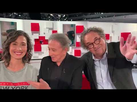 image = Michel Drucker, Annelise Hesme et Grégoire Bonnet (série Nina)