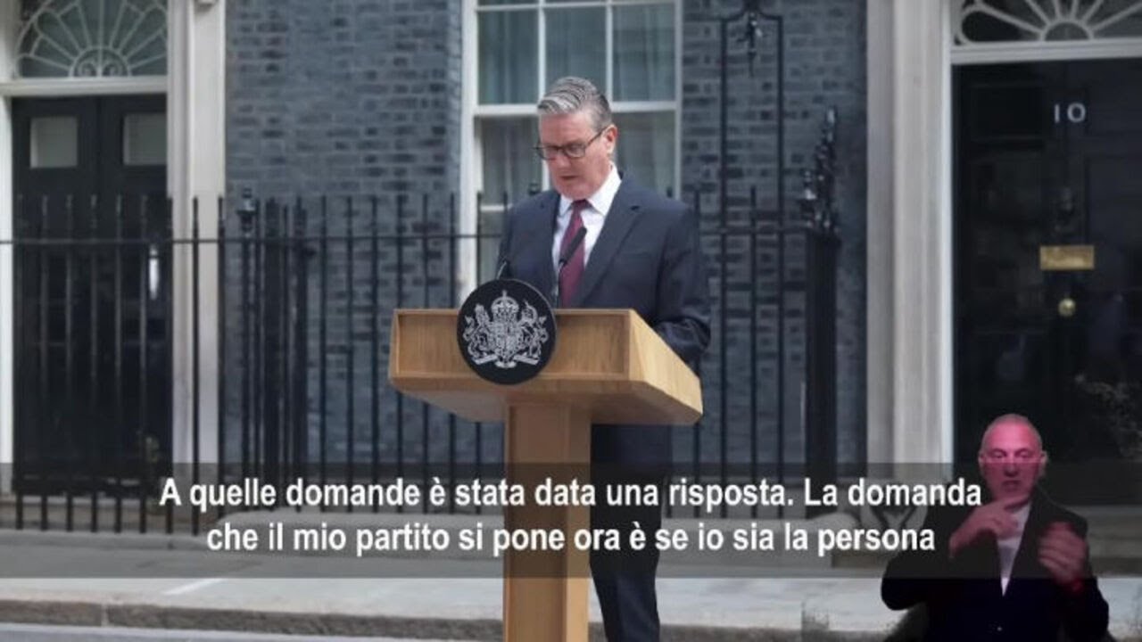 Premier britannico Starmer annuncia le dimissioni: Ho messo sempre il Paese al primo posto