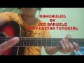 Nahuhulog Jed Baruelo Easy Guitar Tutorial For Begginer