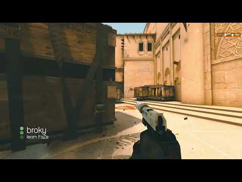 CSGO FaZe broky 4 Kills USP vs NiP Mirage BLAST Fall Final 2022