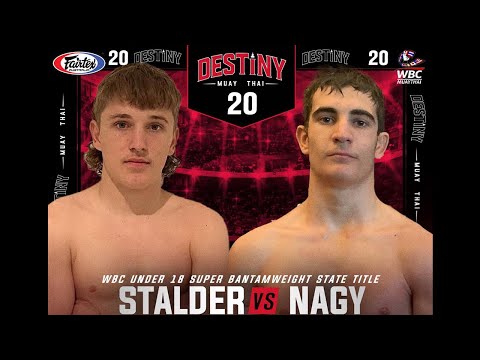 Dre Stalder Vs Orlando Nagy - Destiny Muay Thai 20
