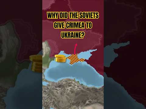 Why did Nikita Khrushchev Give Crimea to Ukraine?