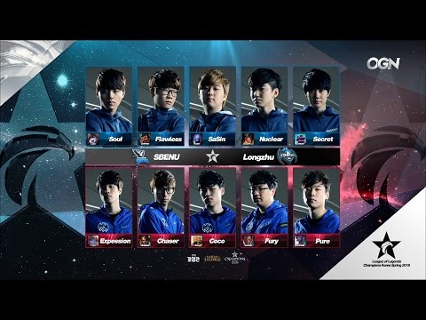 SSB vs LZ Game 1 Highlights - SBENU SONICBOOM vs LONGZHU GAMING - LCK Week 12 - SPRING 2016