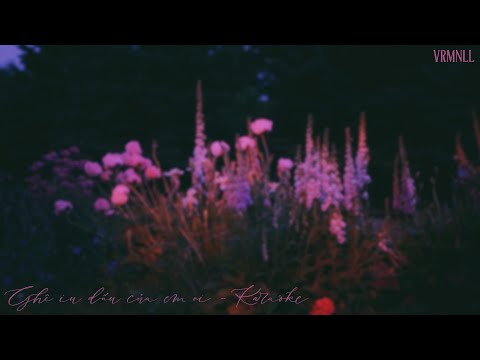 [Karaoke] ghệ iu dấu của em ơi - tlinh