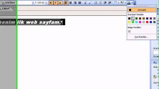 Frontpage Başlarken İlk Temel Konu