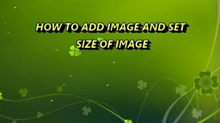 HOW TO ADD IMAGE AND SET SIZE USING NOTEPAD IN HTML