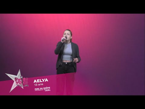 Aelya 13 ans - Swiss Voice Tour 2023, Parc du Rhône, Collombey