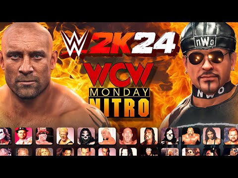 How to Get A Bigger WCW Roster in WWE 2K24 (Free)