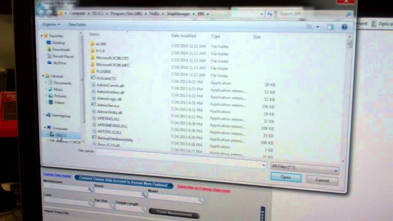 Uploading a Trace to Vision Web
