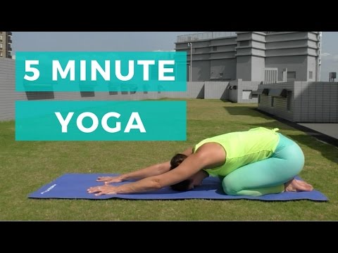 5 minute yoga | Beginners yoga