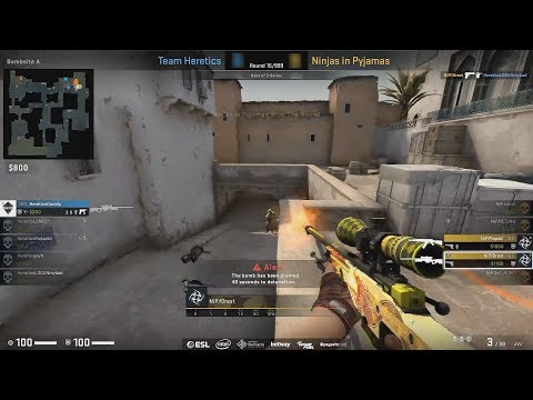 GRAND FINAL - Heretics vs NiP - ESL Pro League S9 Relegation - CS:GO