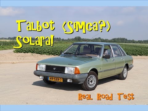 Thumbnail for Real Road Test: Talbot Solara! Is it a Simca? by Simca