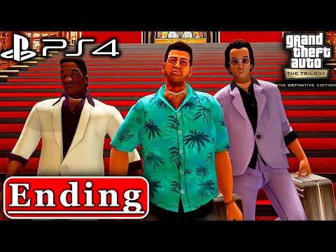 GTA VICE CITY DEFINITIVE EDITION ENDING Gameplay Walkthrough PART 6 The END (PS4 Remastered)