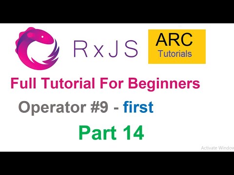 RxJS Tutorial For Beginners #14 - First Operator Tutorial | Angular RxJS Tutorials