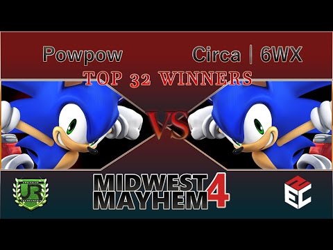 Midwest Mayhem 4  TOP 32 WINNERS - Powpow (Sonic) vs Circa | 6WX (Sonic)