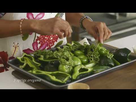 A Chef's Guide to Mexican Cooking— Green Enchiladas with Potatoes and Mushrooms