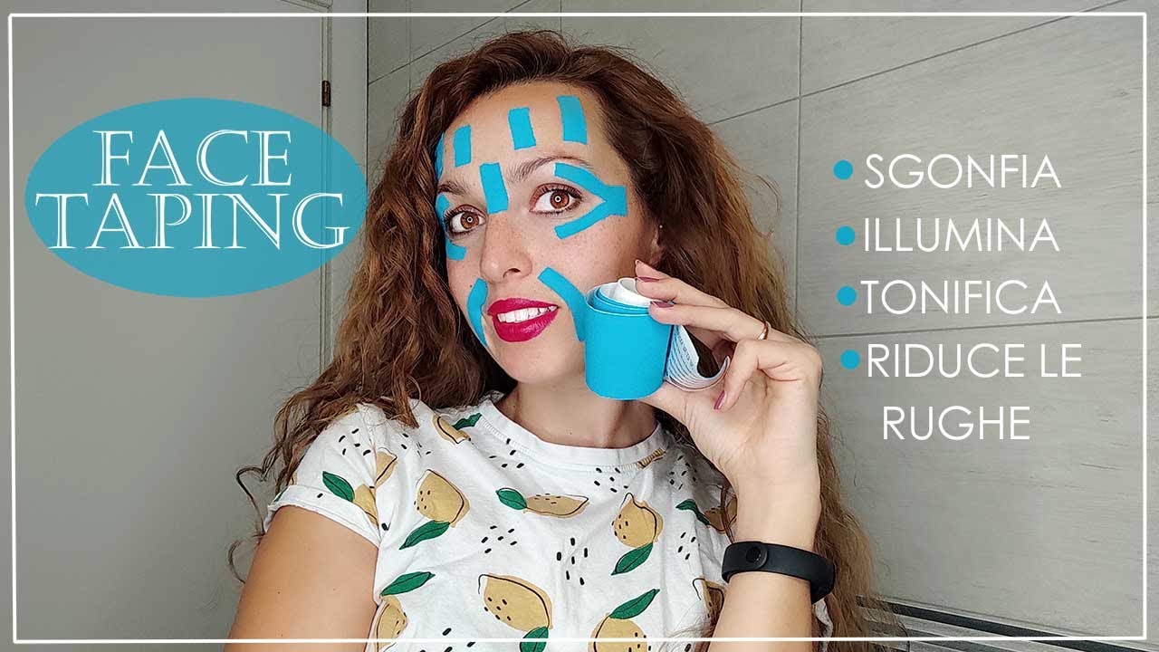 Viso più giovane in una notte con il Face Taping!