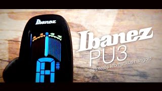 Video thumbnail for Ibanez PU3 csíptetős kromatikus hangoló by HangszerPláza