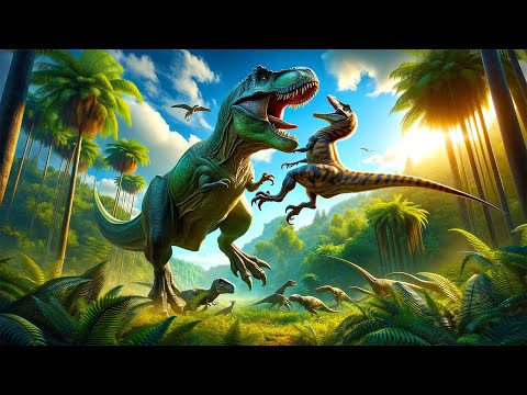 T-REX DEATH RUN vs ALL CARNIVORE DINOSAURS - Jurassic World Evolution 2