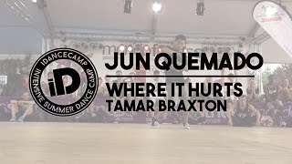Jun Quemado - &quot;Where It Hurts by Tamar Braxton&quot; - iDanceCamp 2014