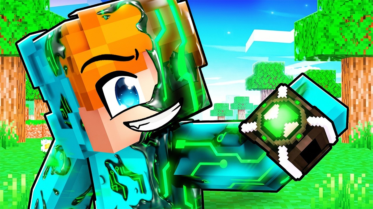 Perik blir Ben 10-alien i Minecraft – Bebis Perik och Moa hjälper till