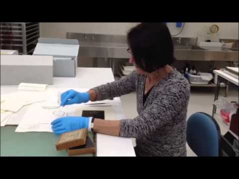 On a plate - from glass negative to digital image