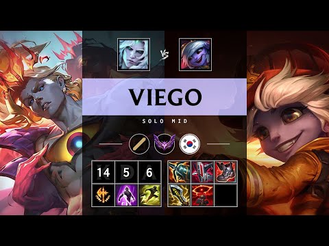 Viego Mid vs Tristana - KR Master Patch 25.15