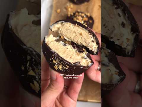 Chocolatey Peanut Butter Frozen Yogurt Bites