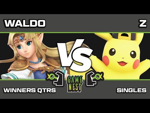 Game Nest Smash It Up: Waldo (Zelda) vs Z (Pikachu) - Winners Qtrs