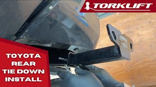 How to Install Torklift T3310 Tie Downs on a Toyota Tacoma: Step-by-Step Guide












