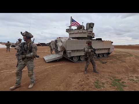 U.S. Army Soldiers in Syria in April 2025