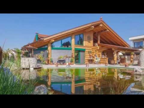 Naturstammhaus TV - Blockhaus in Oberösterreich