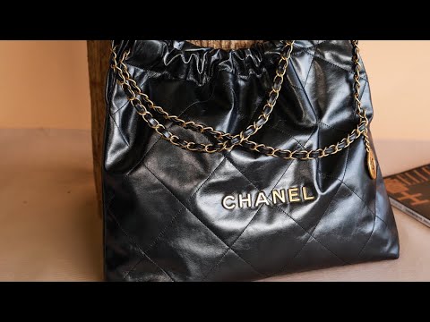 #chanel Chanel 22 bag series super large capacity handbag, cross handbag and drawstring bag