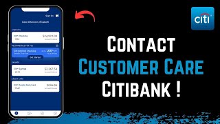 How to Contact Citibank Customer Care !