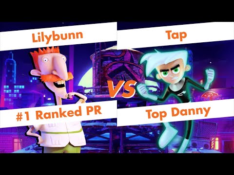【Nick All Star Brawl】Lilybunn (Nigel) vs Tap (Danny Phantom) High Level Gameplay【NASB】
