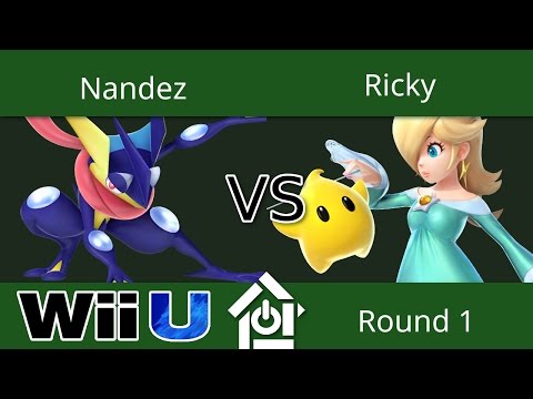 THGW 11/22/2016 - Nandez (Greninja) vs Ricky (Rosaluma) - Smash 4 Round 1