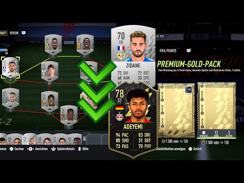 1 goal = one Gold Pack