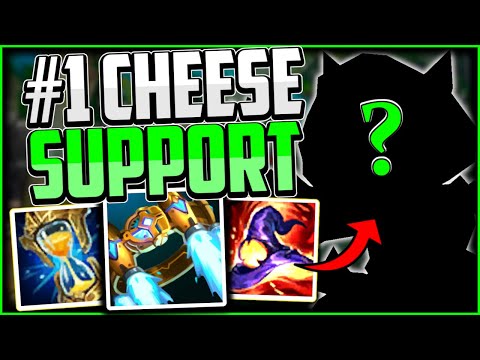 This Champion is ACTUALLY a CHEESE S+ SUPPORT🔥 (CRAZY BURST/CC👌)  - League of Legends