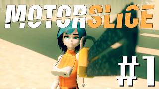 【MOTORSLICE モータースライス】巨大廃墟で任務を遂行する少女の名はP #1【実況】