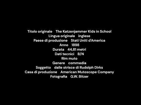 1898 - The Katzenjammer Kids in School