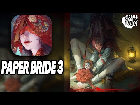 Paper Bride 3 Unresolved Love Gameplay Walkthrough - Chinese Horror Puzzle Game (iOS, Android) - YouTube