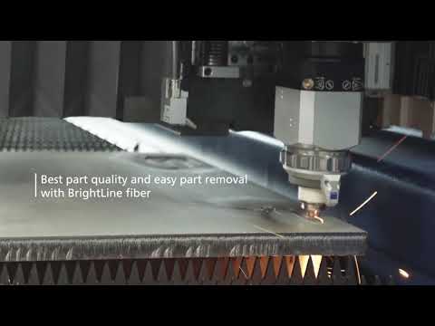 TRUMPF Laser cutting TruLaser Series 3000 fiber –The flexible standard machine